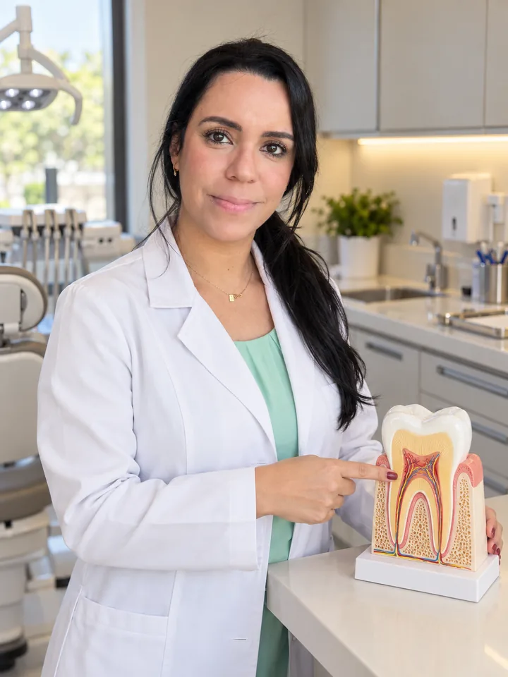 Outro retrato profissional para dentista
