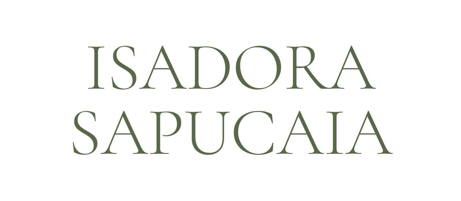 Isadora Sapucaia