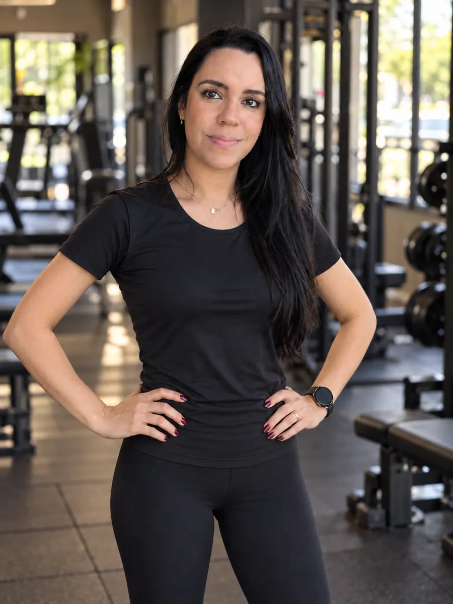 Retrato profissional para personal trainer