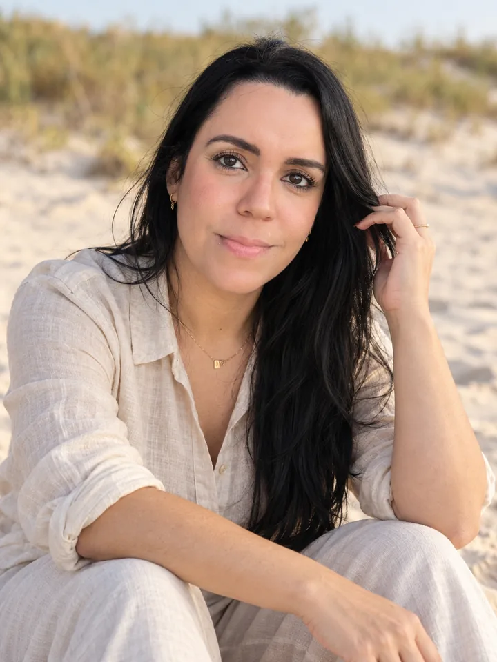 Retrato natural ao ar livre, com luz suave